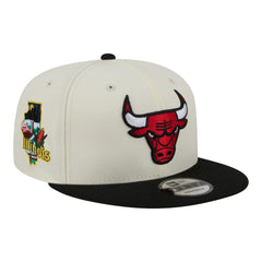 Chicago Bulls Injection Localized 9FIFTY Snapback Hat Cream - New Era outlet
