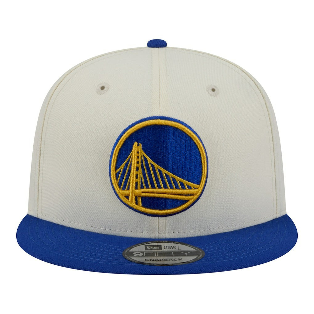 Golden State Warriors Injection Localized 9FIFTY Snapback Hat White - New Era