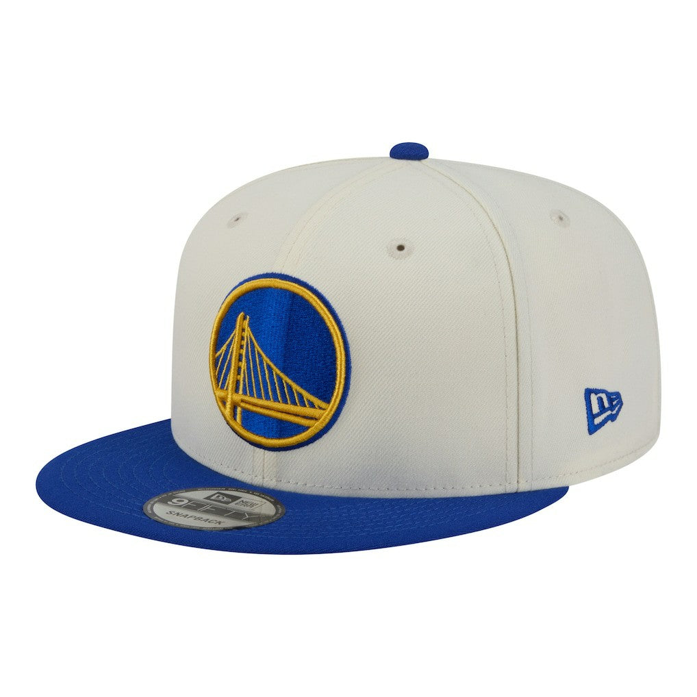 Golden State Warriors Injection Localized 9FIFTY Snapback Hat White - New Era