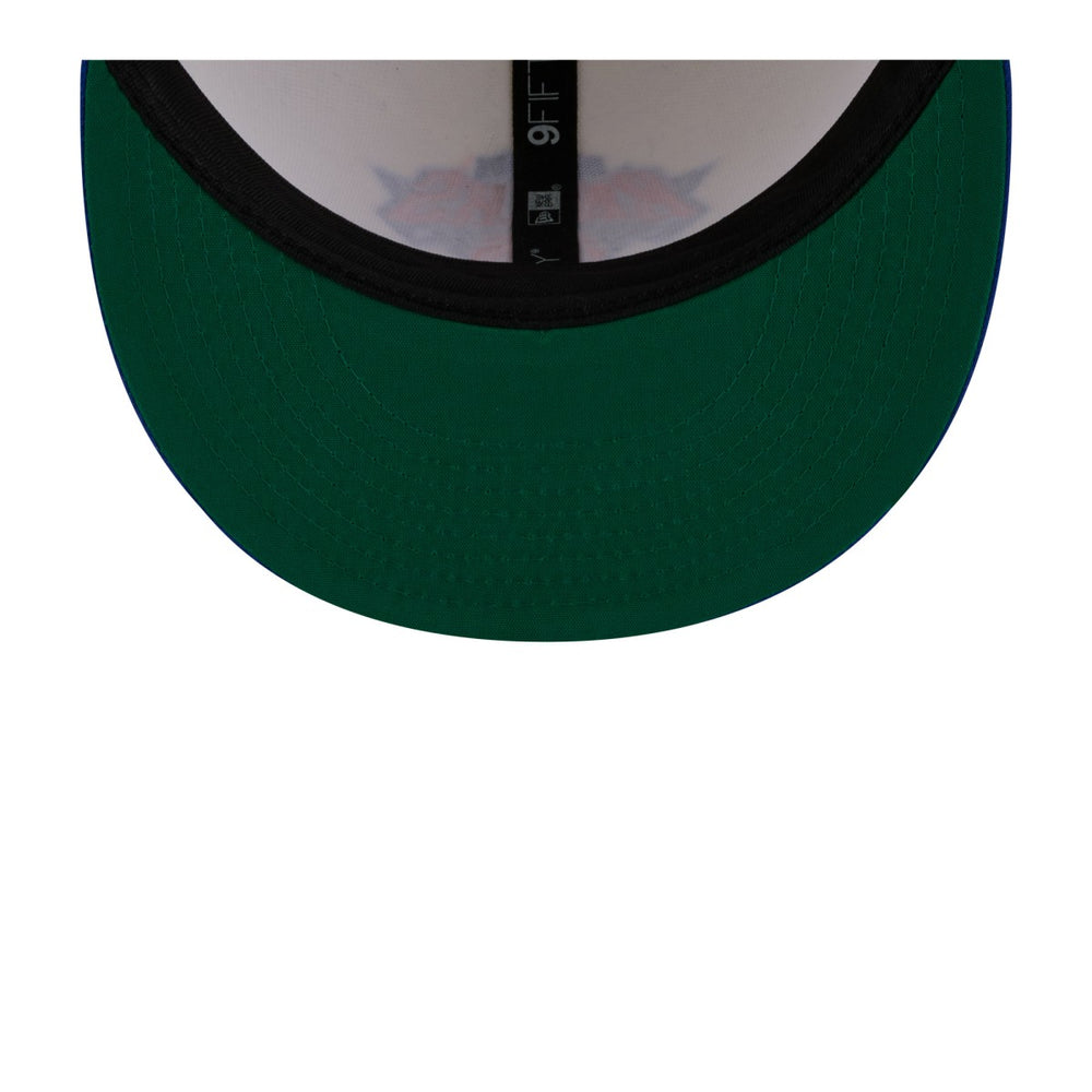 New York Knicks Injection Localized 9FIFTY Snapback Hat White - New Era