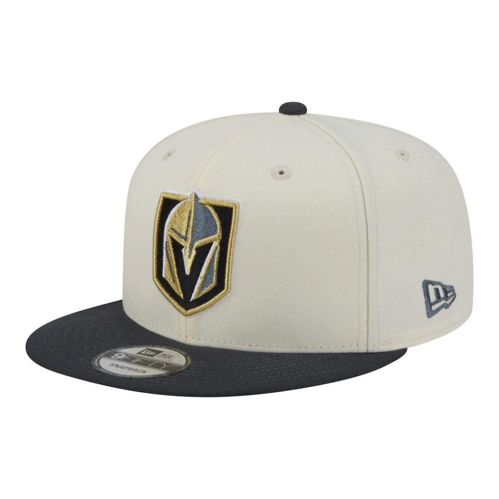 Vegas Golden Knights New Era Injection Localized Two-Tone 9FIFTY Snapback Hat - White/Charcoal | US 203293136