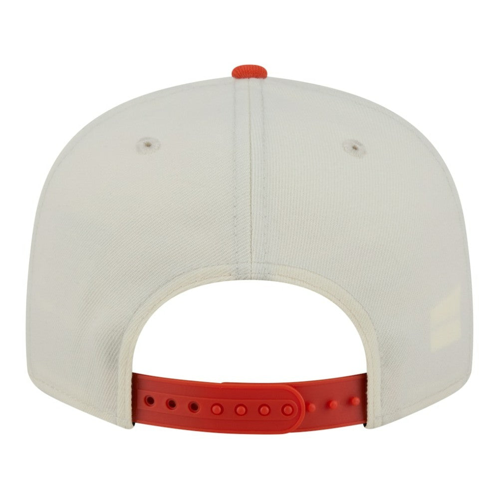 Anaheim Ducks New Era Injection Localized Two-Tone 9FIFTY Snapback Hat - White/Orange | US 203293137