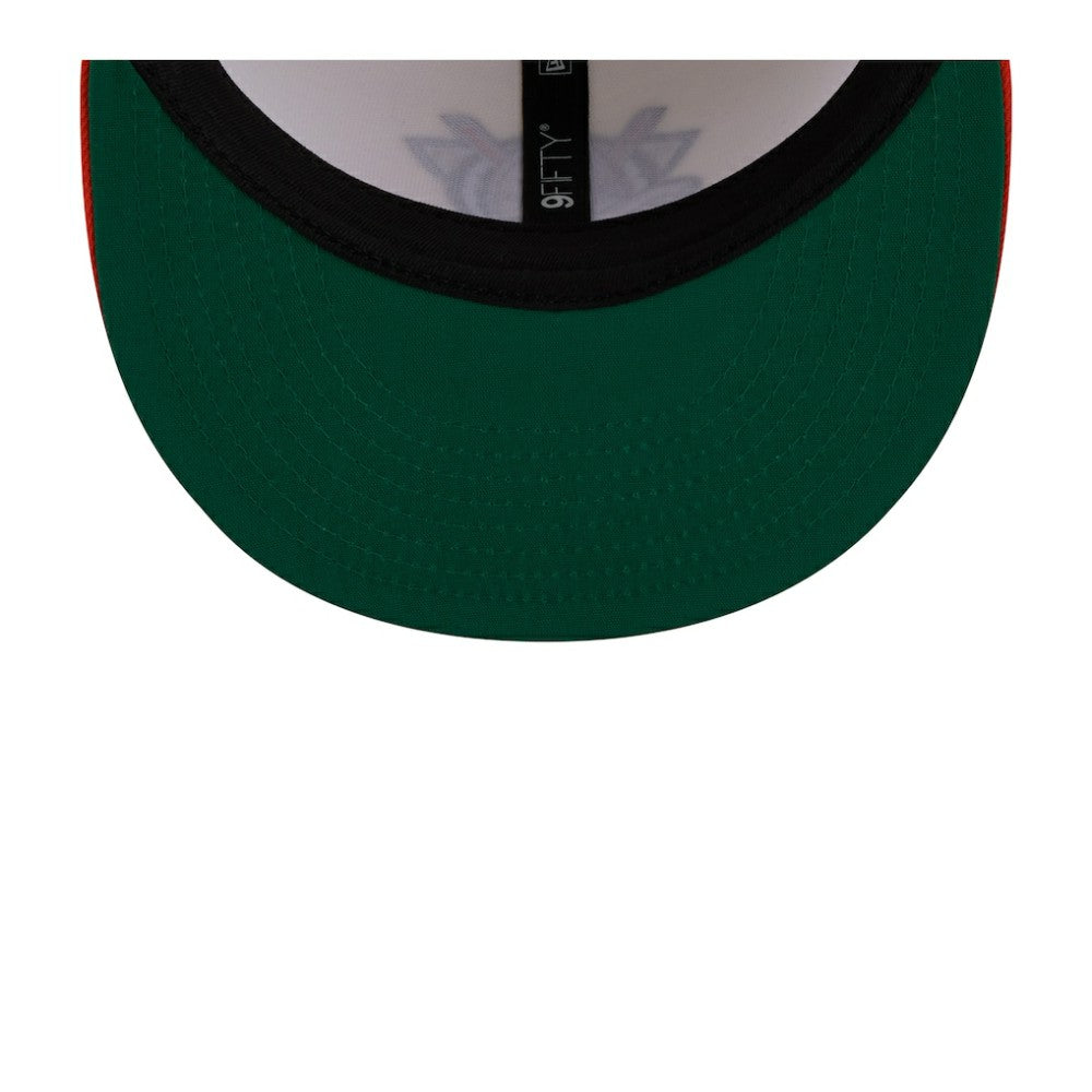 Anaheim Ducks New Era Injection Localized Two-Tone 9FIFTY Snapback Hat - White/Orange | US 203293137