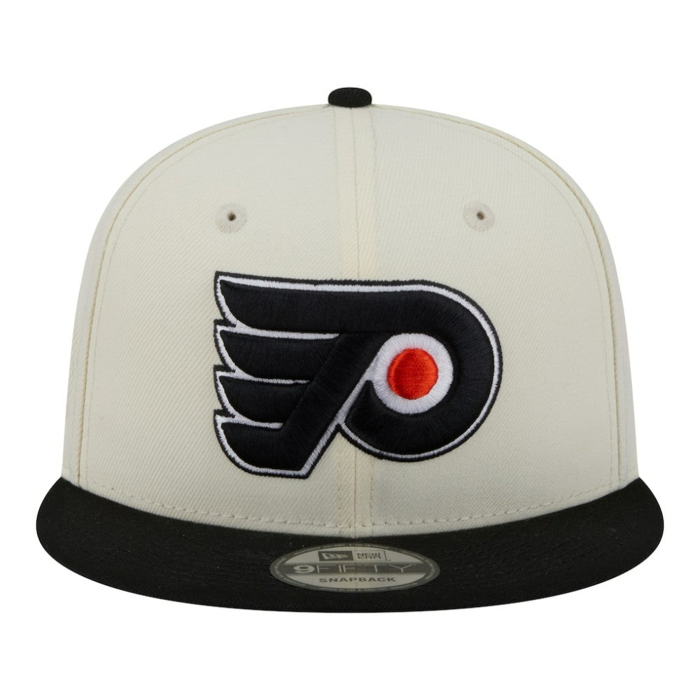 Philadelphia Flyers New Era Injection Localized Two-Tone 9FIFTY Snapback Hat - White/Black | US 203293140