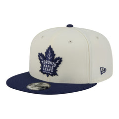 Toronto Maple Leafs New Era Injection Localized Two-Tone 9FIFTY Snapback Hat - White/Navy | US 203293143