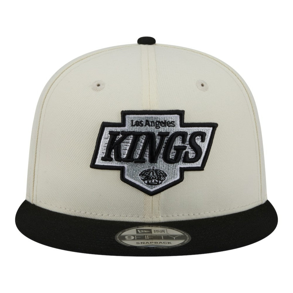 Los Angeles Kings New Era Injection Localized Two-Tone 9FIFTY Snapback Hat - White/Black | US 203293147