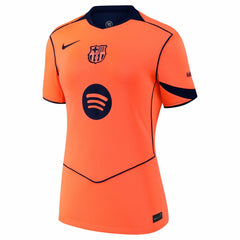 Barcelona Women's 2025/26 Third Replica Jersey Orange - Nike for sale