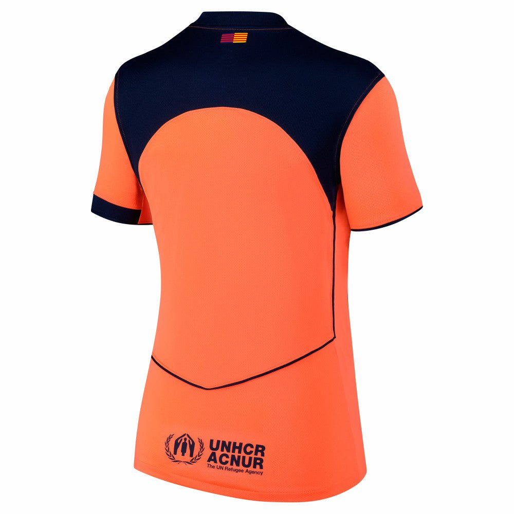 Barcelona Women's 2025/26 Third Replica Jersey Orange - Nike for sale