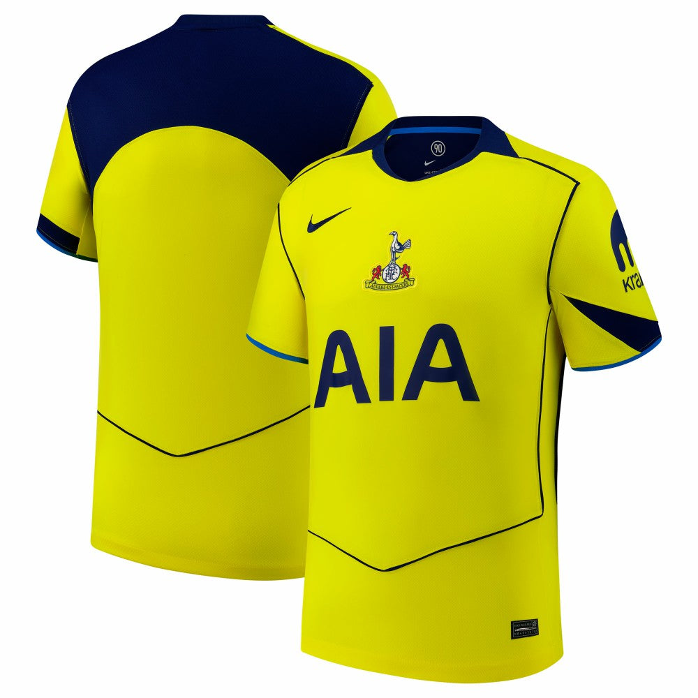 Tottenham Hotspur 2025/26 Third Replica Jersey Yellow - Nike outlet