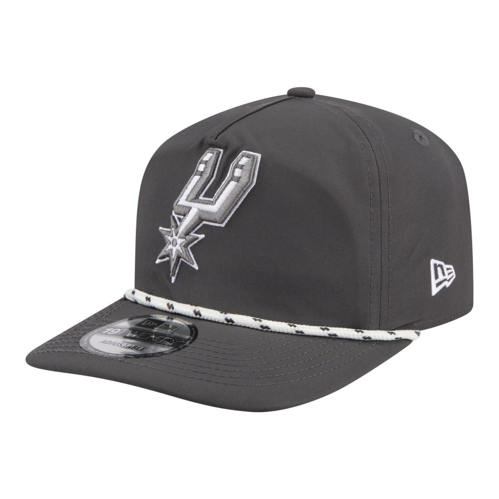 San Antonio Spurs Tonal Rope 19TWENTY Adjustable Hat Graphite - New Era