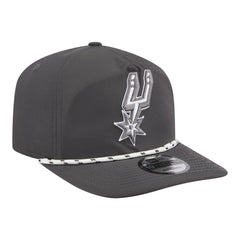 San Antonio Spurs Tonal Rope 19TWENTY Adjustable Hat Graphite - New Era