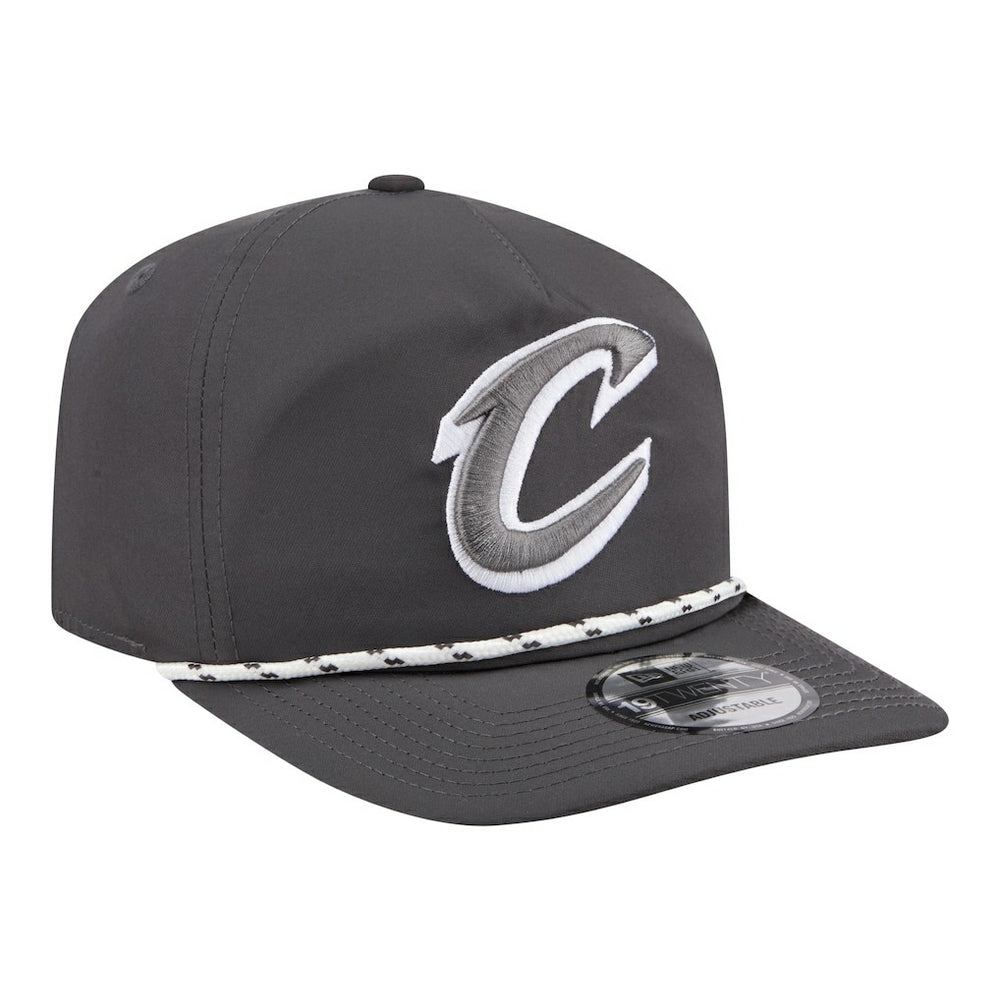 Cleveland Cavaliers Tonal Rope 19TWENTY Adjustable Hat Graphite - New Era