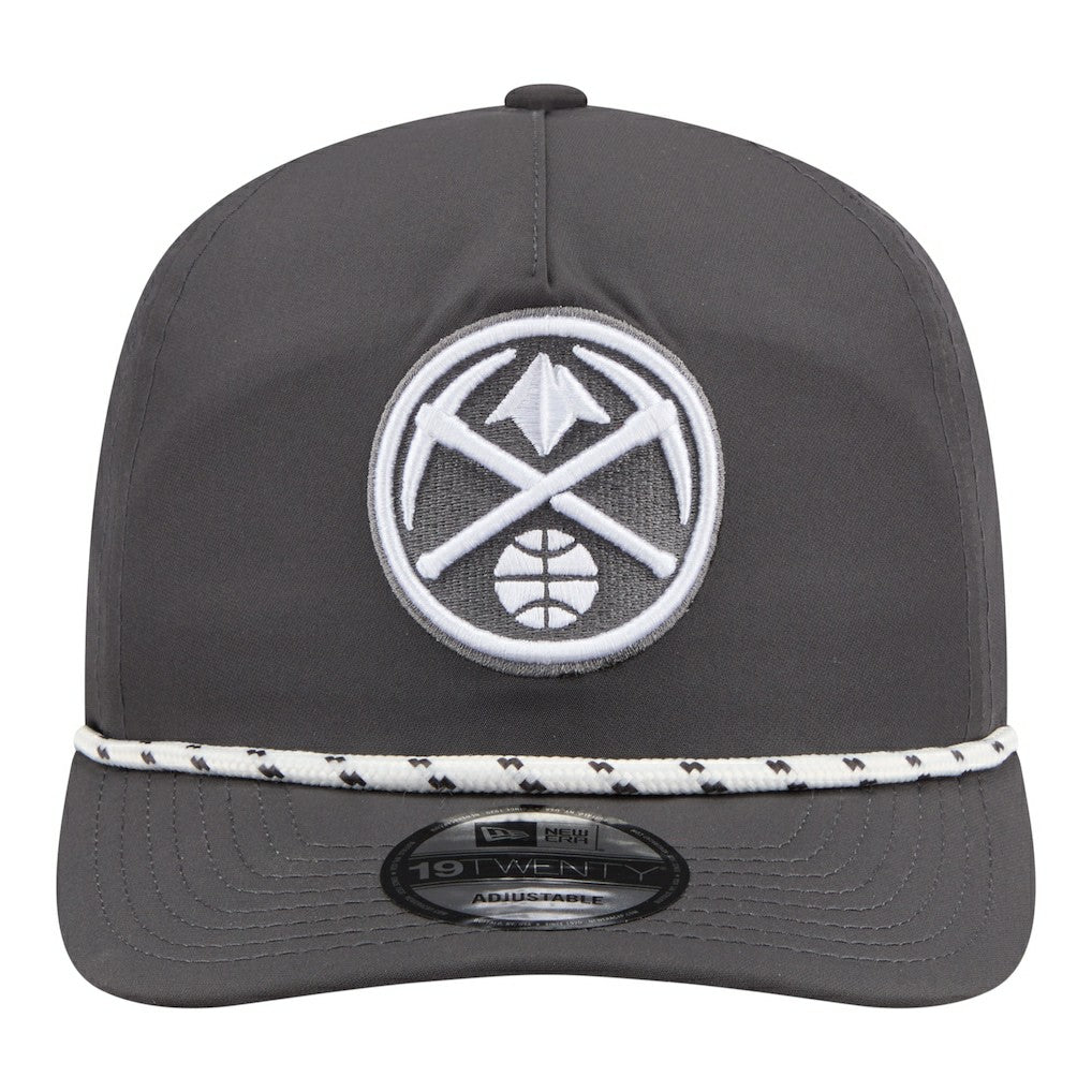 Denver Nuggets Tonal Rope 19TWENTY Adjustable Hat Graphite - New Era outlet