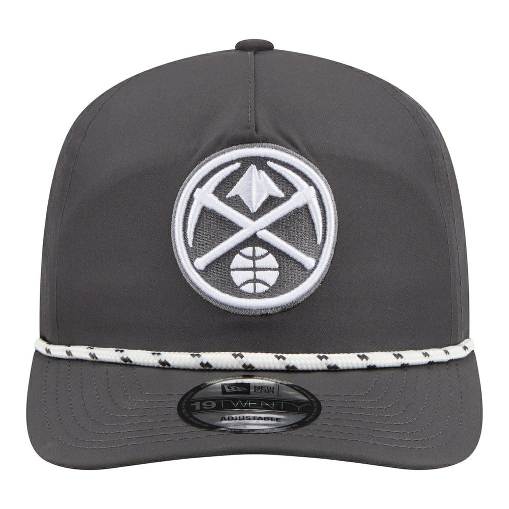 Denver Nuggets Tonal Rope 19TWENTY Adjustable Hat Graphite - New Era outlet