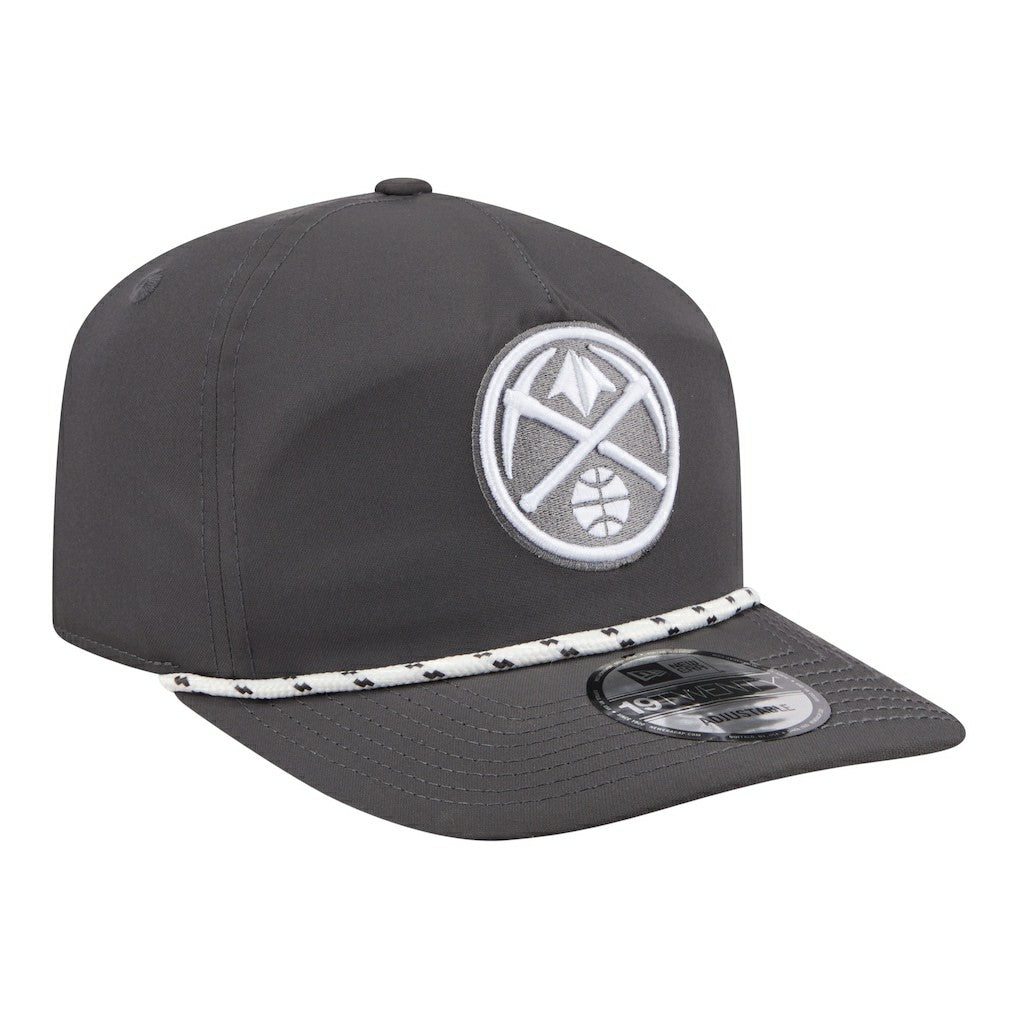 Denver Nuggets Tonal Rope 19TWENTY Adjustable Hat Graphite - New Era outlet