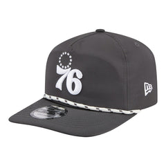 Philadelphia 76ers Tonal Rope 19TWENTY Adjustable Hat Graphite - New Era