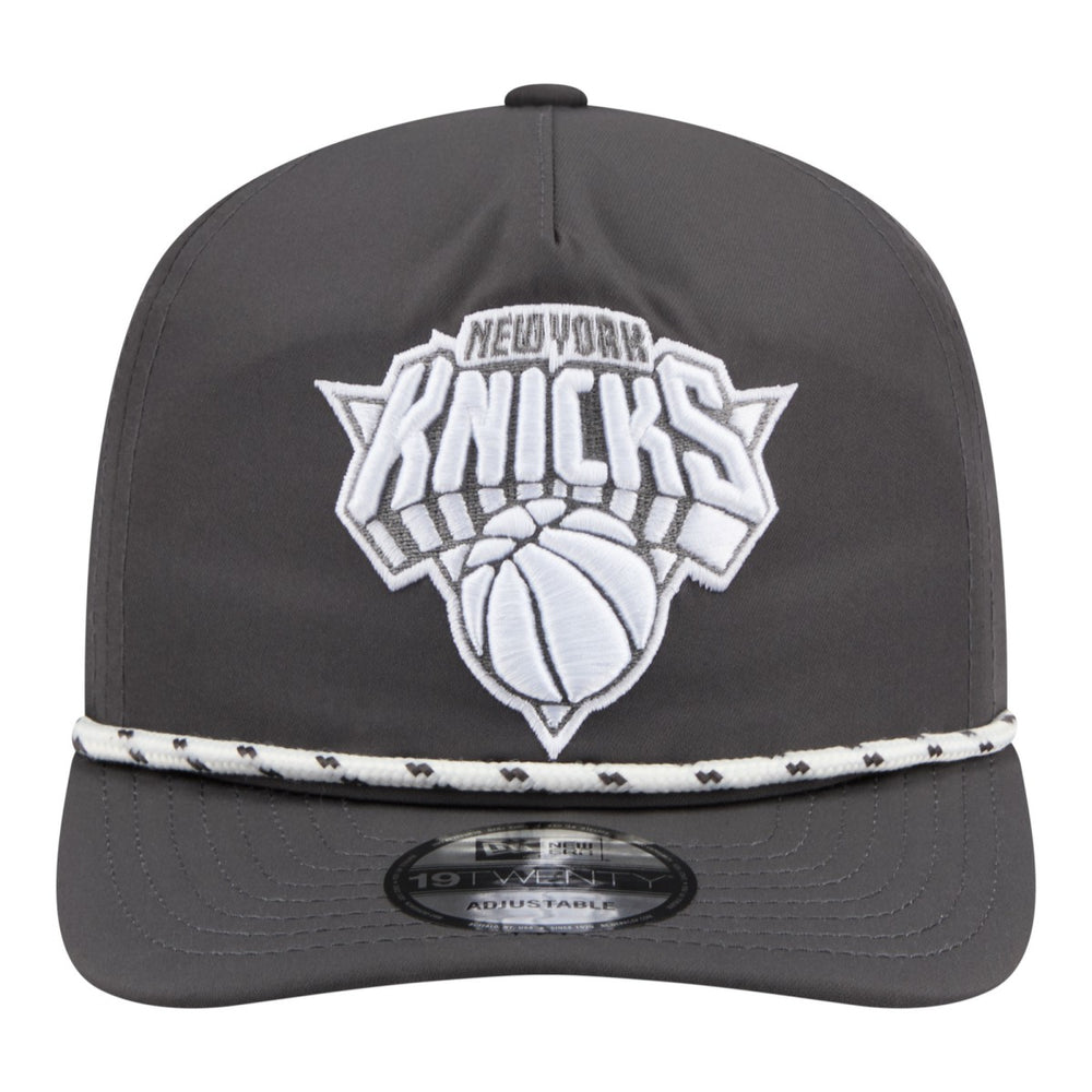 New York Knicks Tonal Rope 19TWENTY Adjustable Hat Graphite - New Era