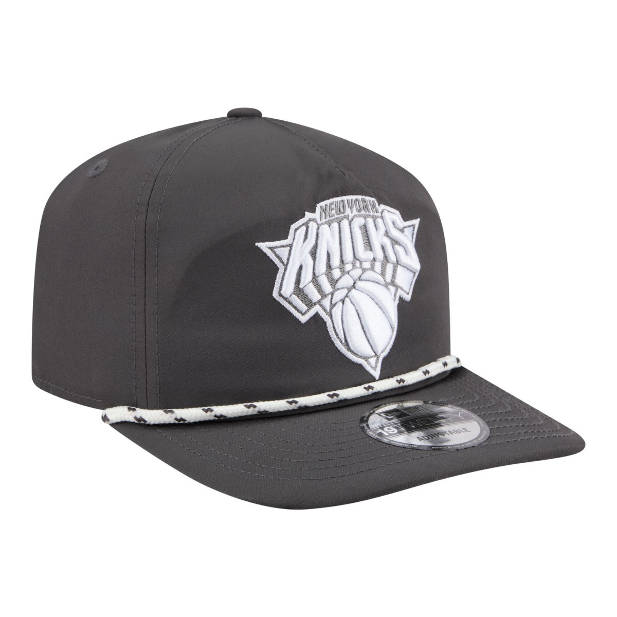 New York Knicks Tonal Rope 19TWENTY Adjustable Hat Graphite - New Era