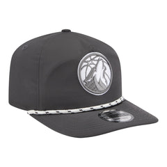 Minnesota Timberwolves Tonal Rope 19TWENTY Adjustable Hat Graphite - New Era
