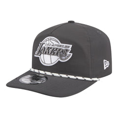 Los Angeles Lakers Tonal Rope 19TWENTY Adjustable Hat Graphite - New Era