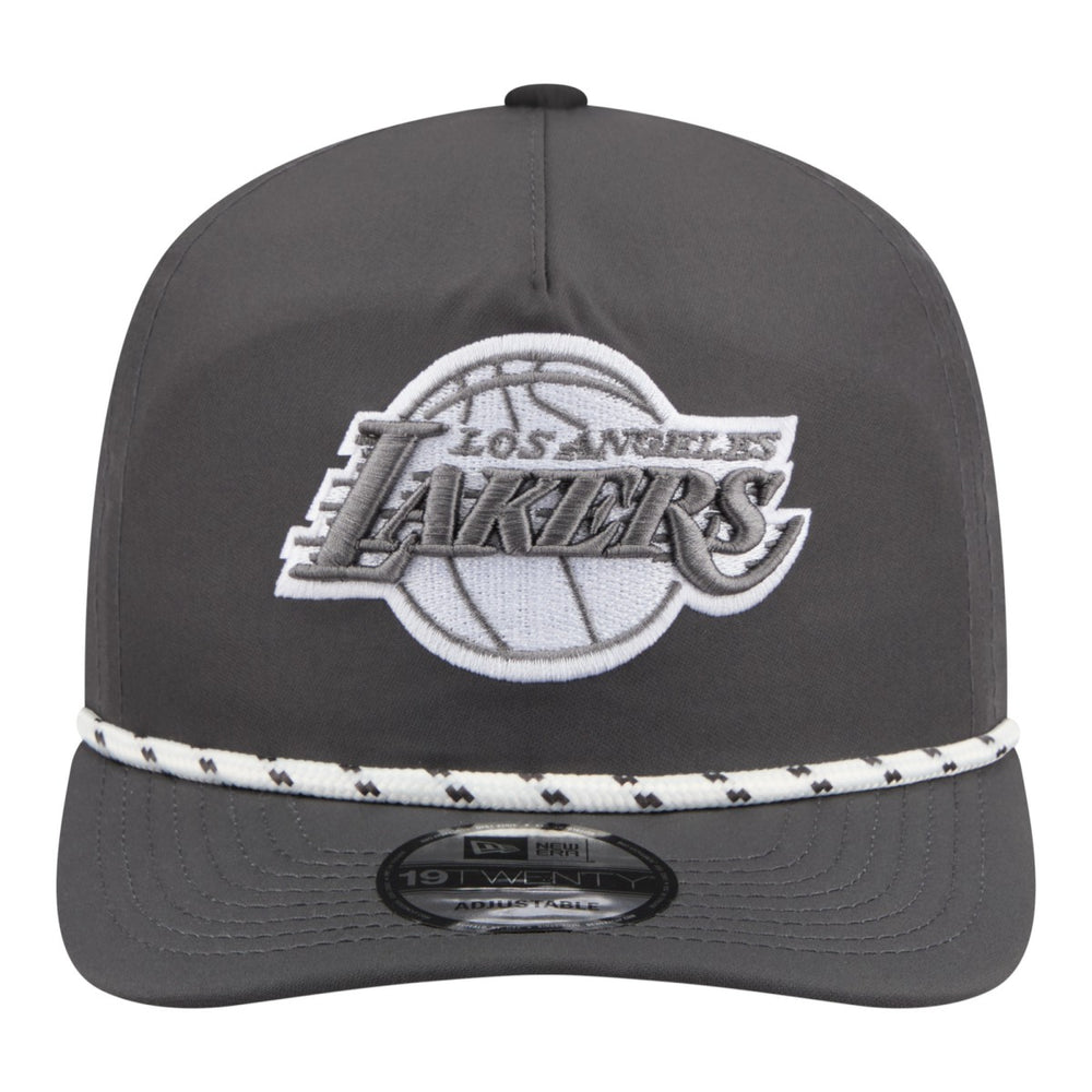 Los Angeles Lakers Tonal Rope 19TWENTY Adjustable Hat Graphite - New Era