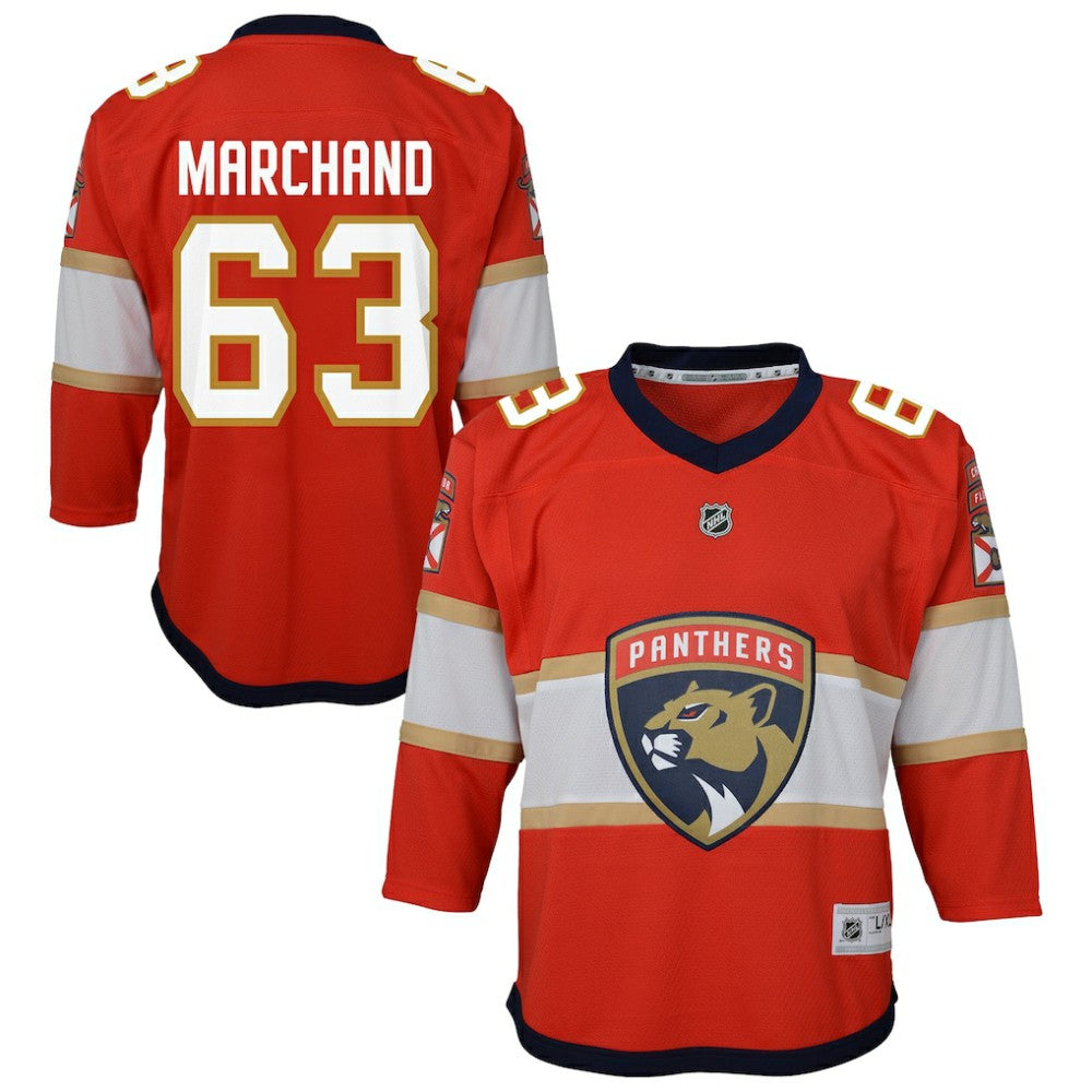 Brad Marchand Florida Panthers Outerstuff Youth Home Replica Jersey - Red | US 203294023