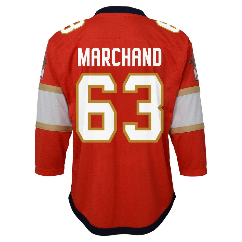 Brad Marchand Florida Panthers Outerstuff Youth Home Replica Jersey - Red | US 203294023