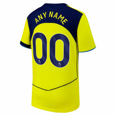 Tottenham Hotspur Youth 2025/26 Third Replica Custom Jersey Yellow - Nike on sale