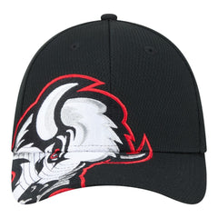 Buffalo Sabres New Era Oversized Logo M-Crown Flex 39THIRTY Hat - Black | US 203294102