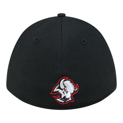 Buffalo Sabres New Era Oversized Logo M-Crown Flex 39THIRTY Hat - Black | US 203294102