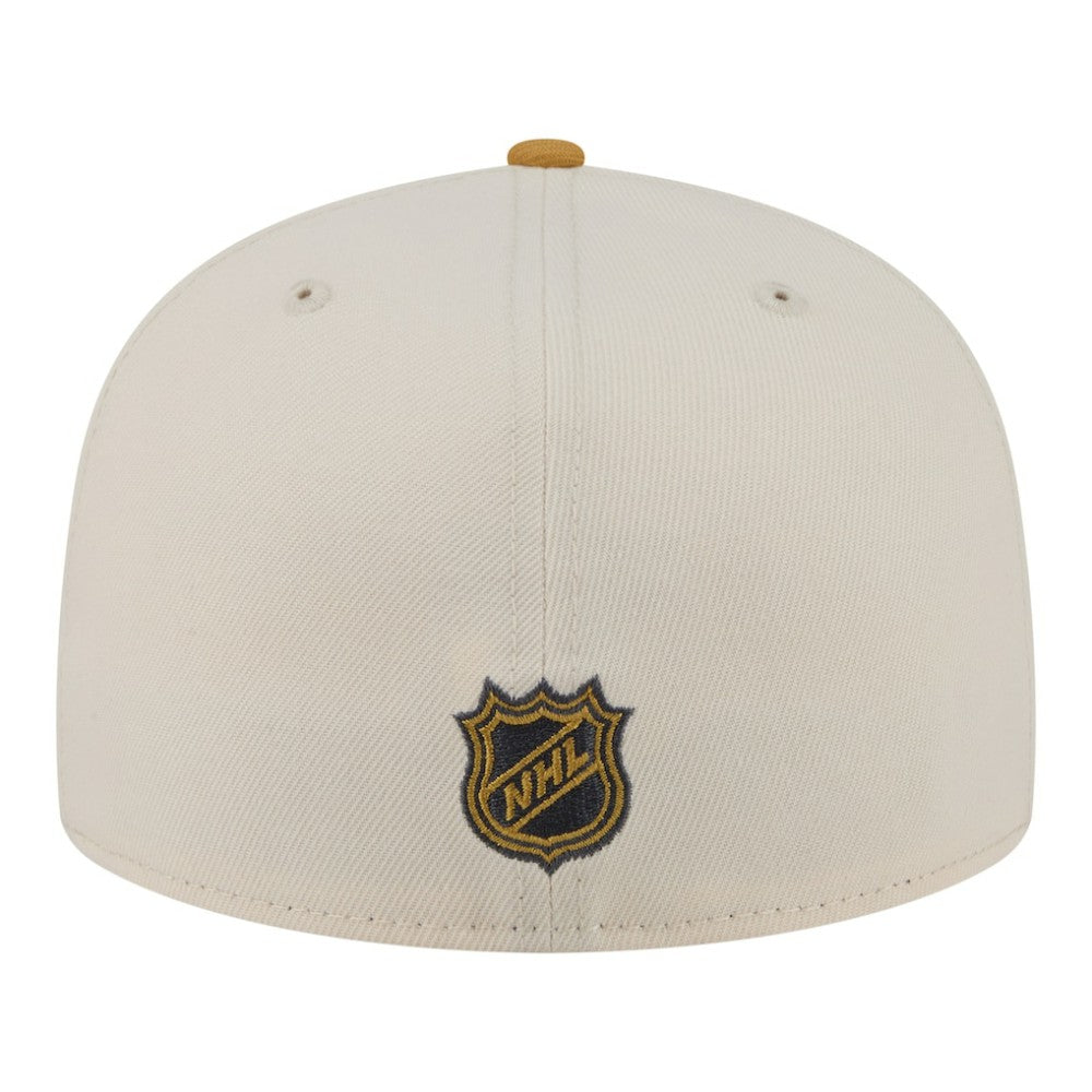 Anaheim Ducks New Era Colorpack Two-Tone 59FIFTY Fitted Hat - Cream/Tan | US 203294170