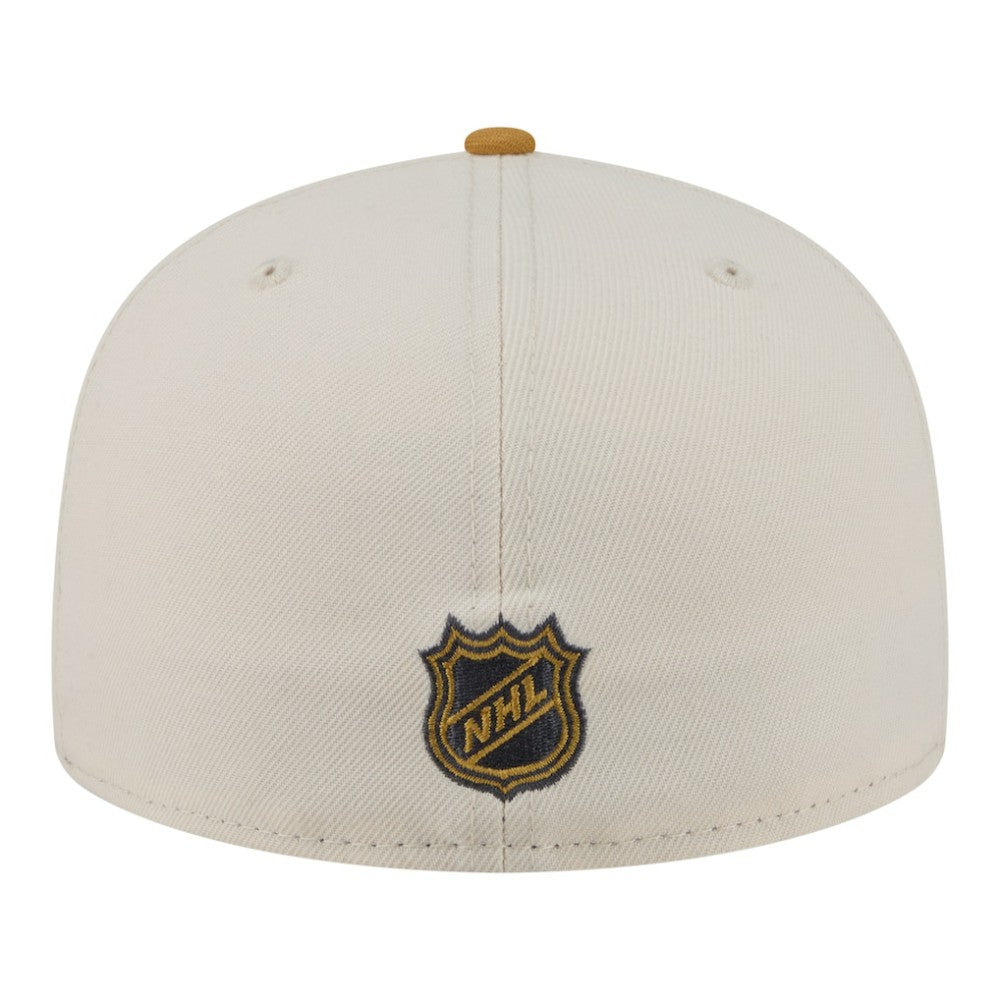 Boston Bruins New Era Colorpack Two-Tone 59FIFTY Fitted Hat - Cream/Tan | US 203294172