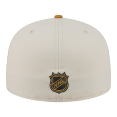 Boston Bruins New Era Colorpack Two-Tone 59FIFTY Fitted Hat - Cream/Tan | US 203294172