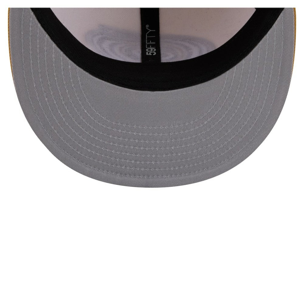 Carolina Hurricanes New Era Colorpack Two-Tone 59FIFTY Fitted Hat - Cream/Tan | US 203294176