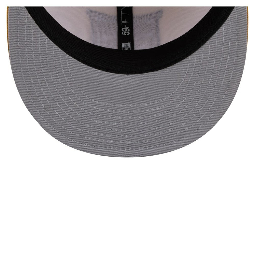 New York Rangers New Era Colorpack Two-Tone 59FIFTY Fitted Hat - Cream/Tan | US 203294182
