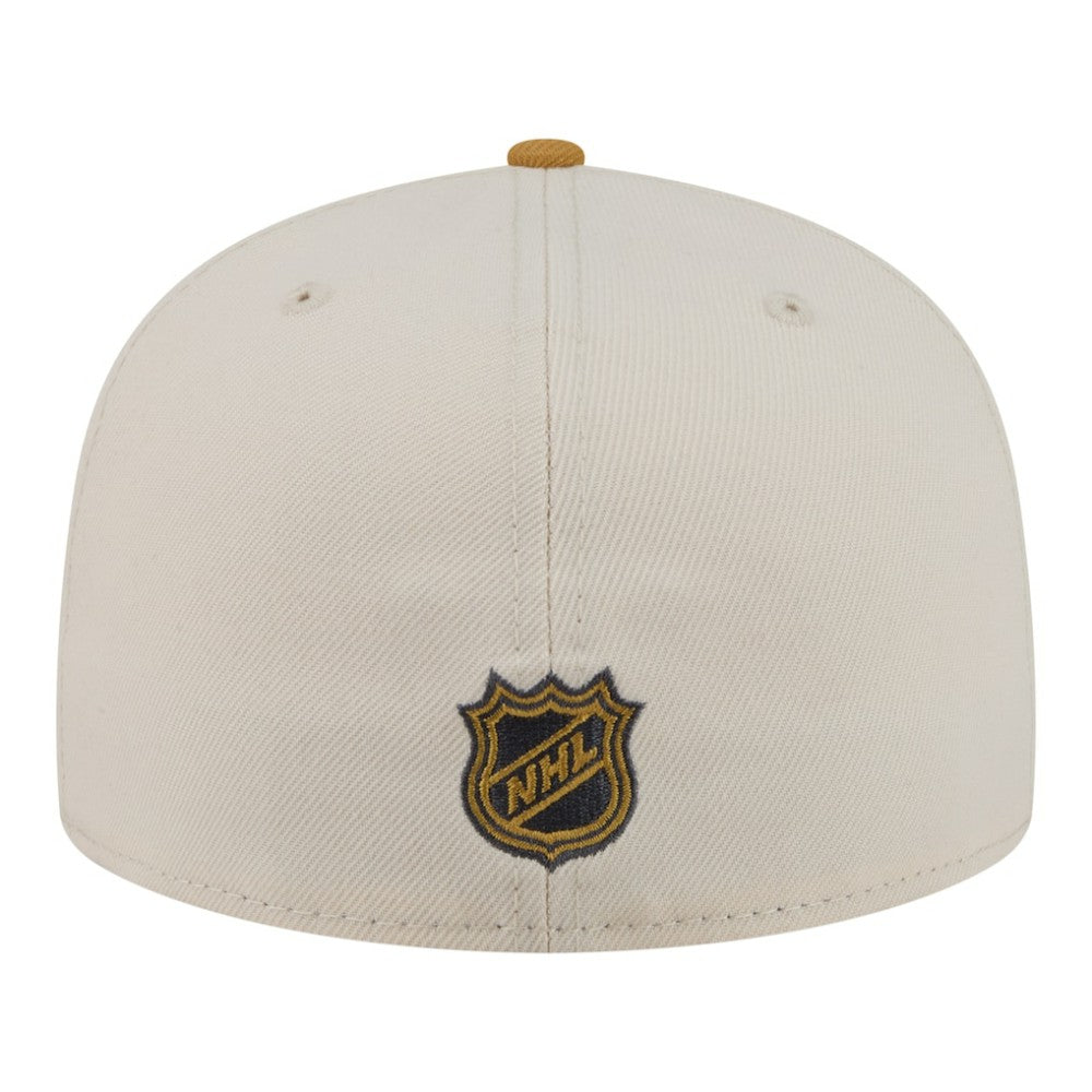 San Jose Sharks New Era Colorpack Two-Tone 59FIFTY Fitted Hat - Cream/Tan | US 203294183