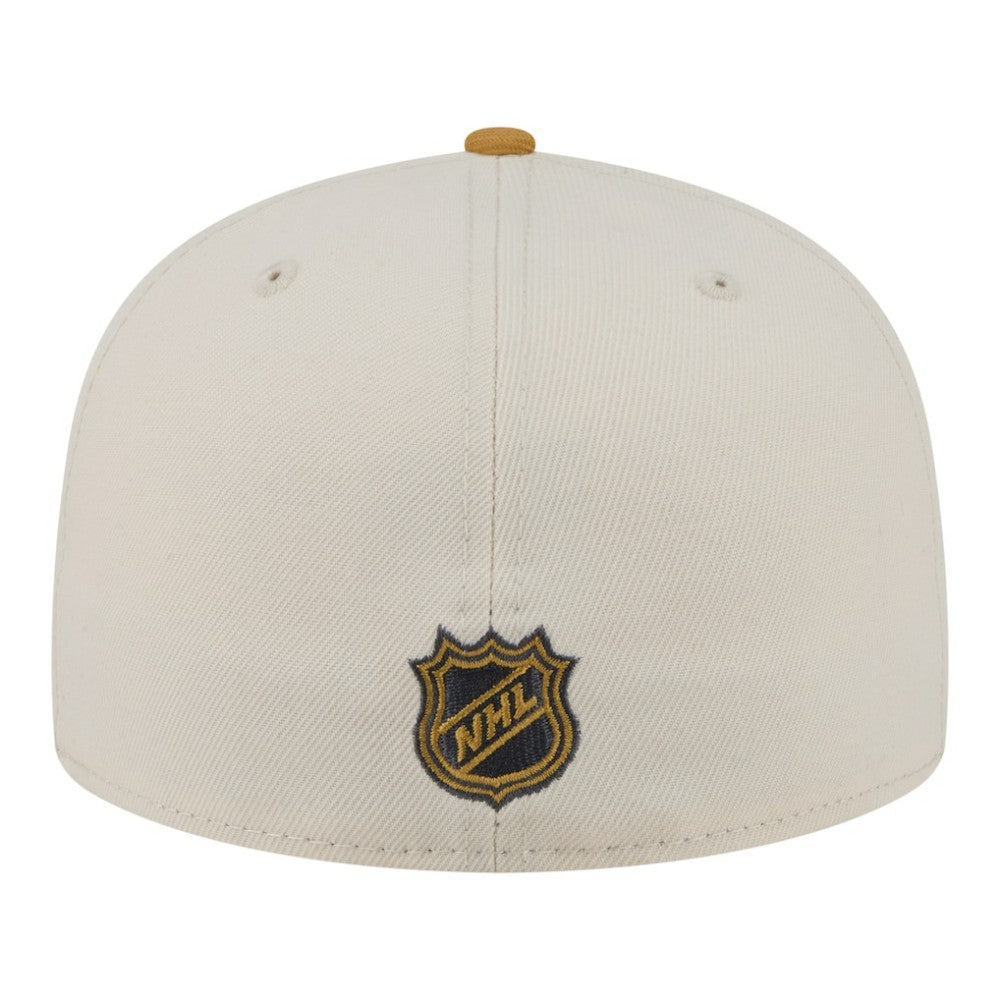 Toronto Maple Leafs New Era Colorpack Two-Tone 59FIFTY Fitted Hat - Cream/Tan | US 203294184