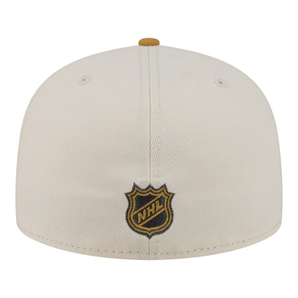 Utah Mammoth New Era Colorpack Two-Tone 59FIFTY Fitted Hat - Cream/Tan | US 203294185
