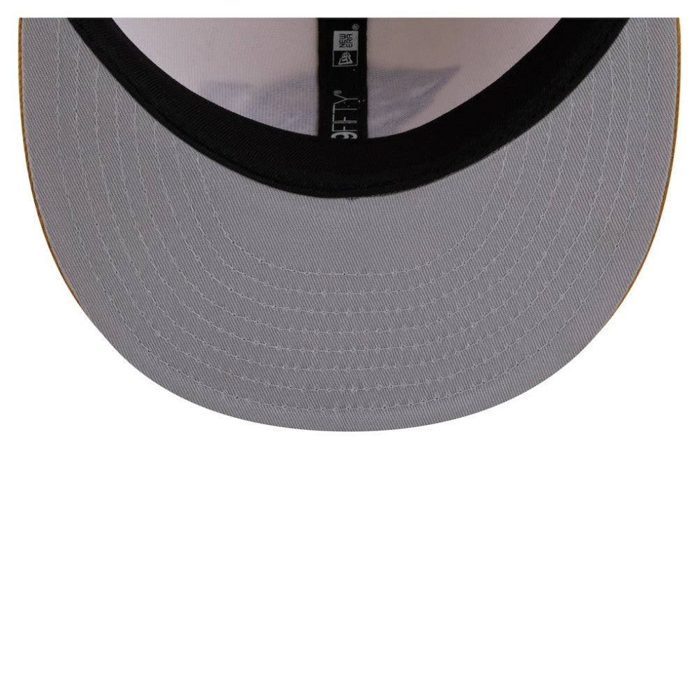 Utah Mammoth New Era Colorpack Two-Tone 59FIFTY Fitted Hat - Cream/Tan | US 203294185