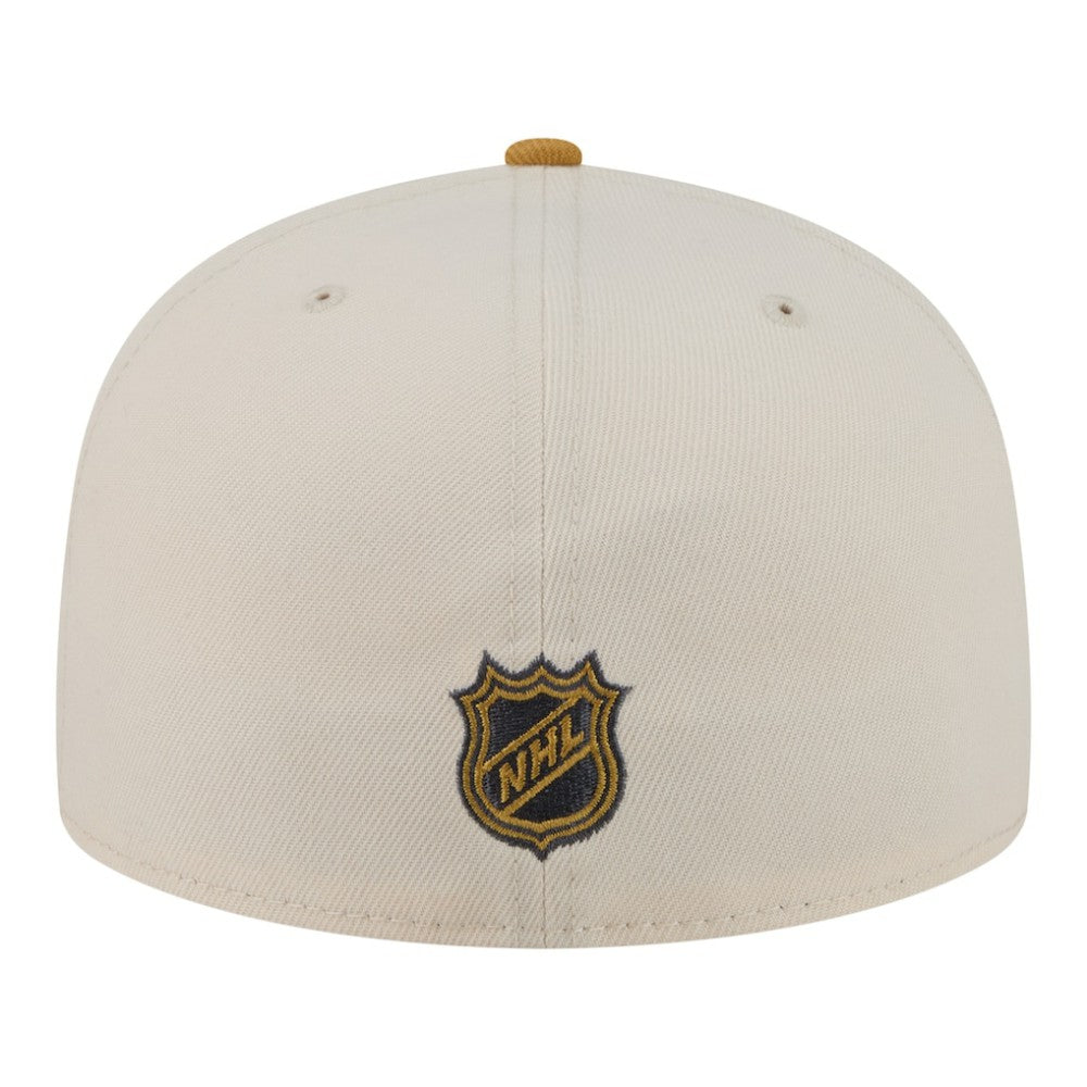 Vegas Golden Knights New Era Colorpack Two-Tone 59FIFTY Fitted Hat - Cream/Tan | US 203294188