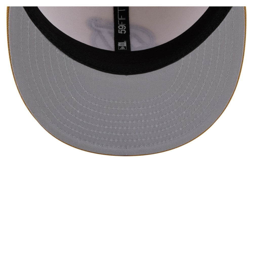 New Jersey Devils New Era Colorpack Two-Tone 59FIFTY Fitted Hat - Cream/Tan | US 203294196