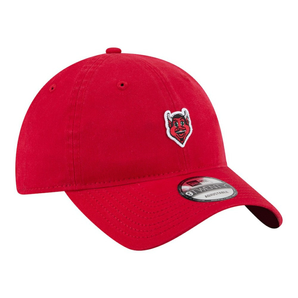 New Jersey Devils New Era Unisex Mascot Patch 9TWENTY Adjustable Hat - Red | US 203294233