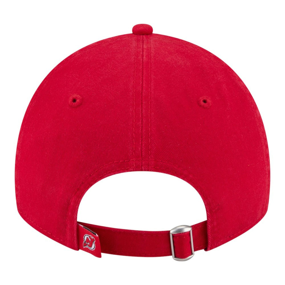 New Jersey Devils New Era Unisex Mascot Patch 9TWENTY Adjustable Hat - Red | US 203294233