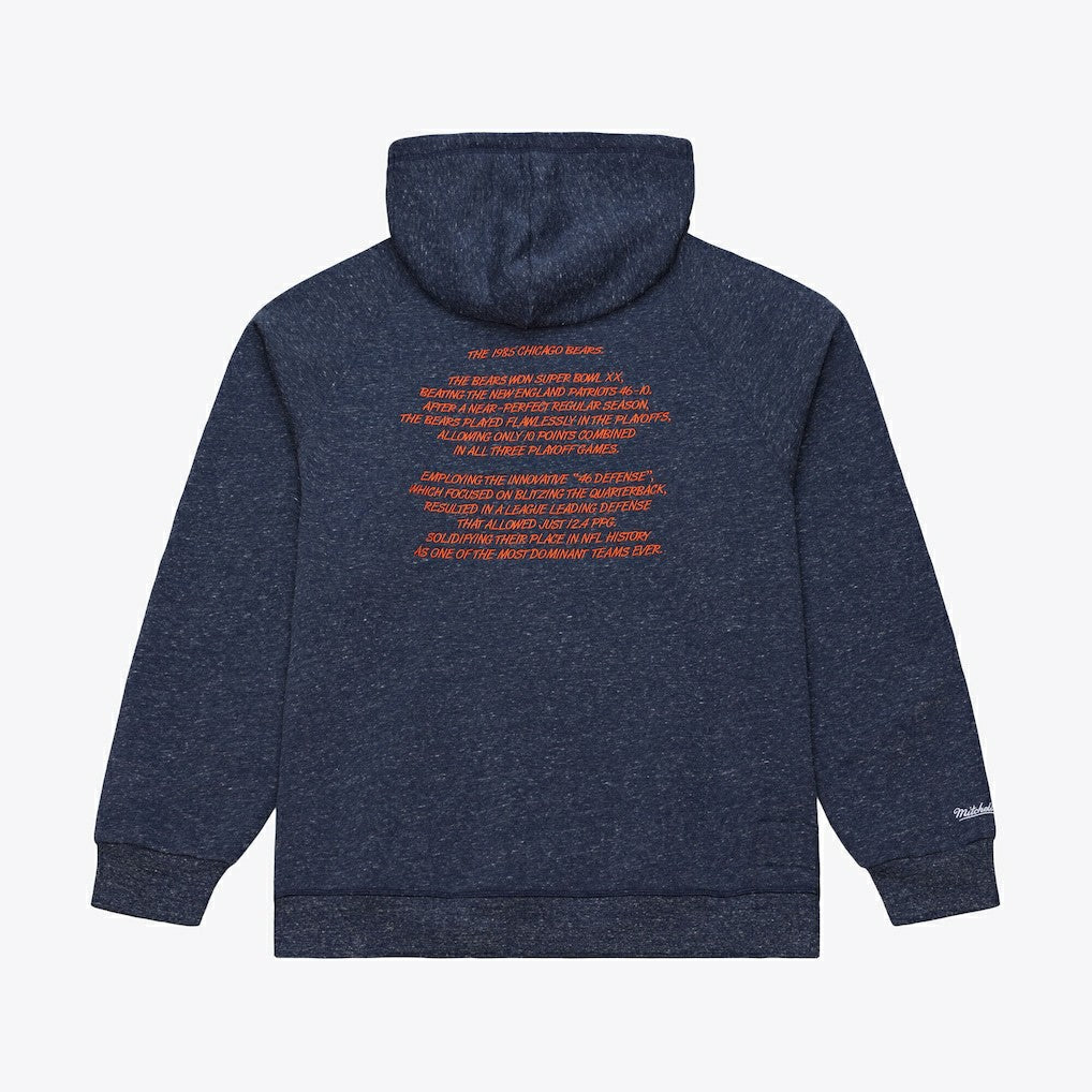 Chicago Bears 1985 Super Bowl Champions Winning Streak Hoodie - Navy Hoodies