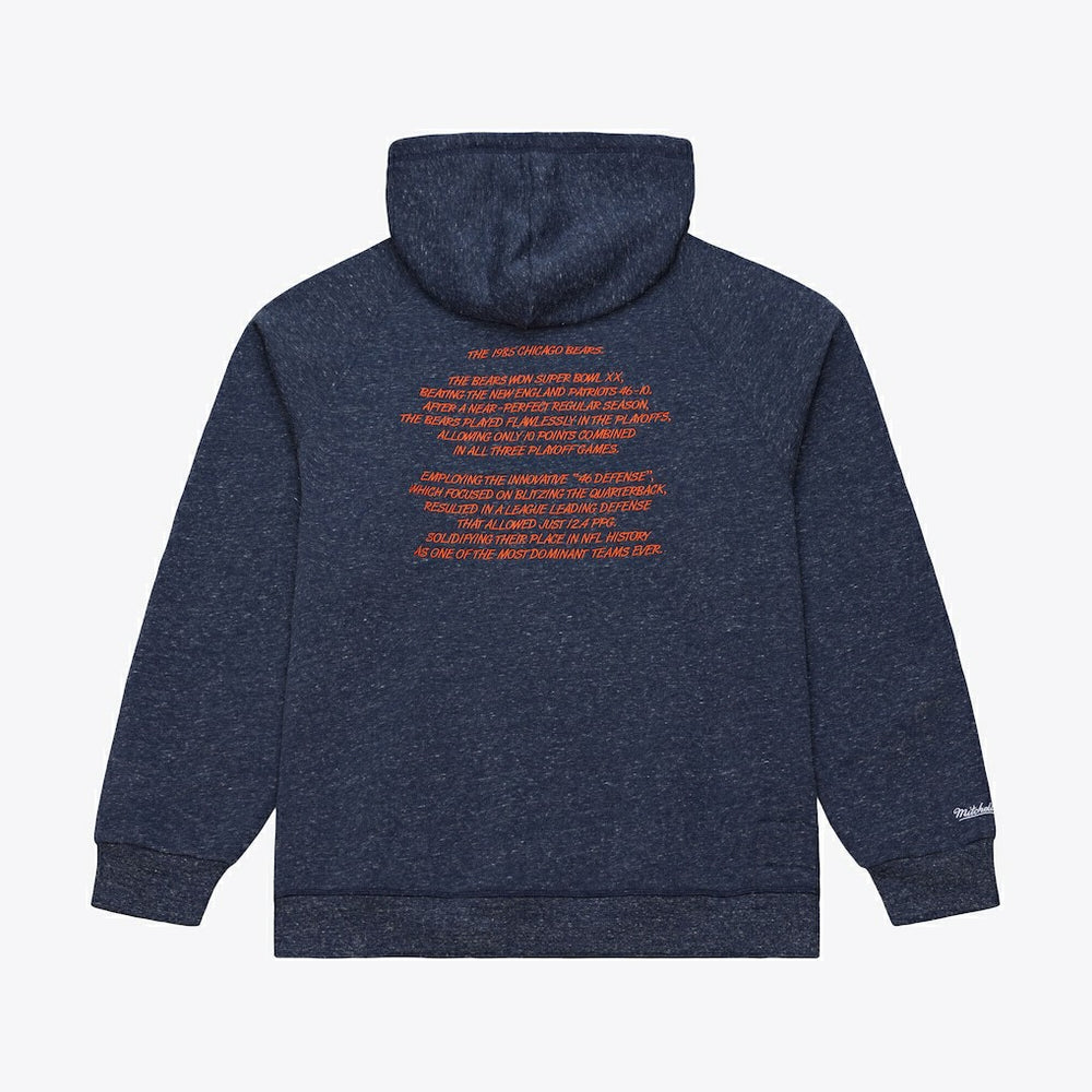 Chicago Bears 1985 Super Bowl Champions Winning Streak Hoodie - Navy Hoodies