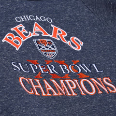 Chicago Bears 1985 Super Bowl Champions Winning Streak Hoodie - Navy Hoodies
