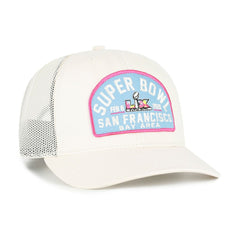 Super Bowl LX '47 Leland Adjustable Trucker Hat - Natural Hats