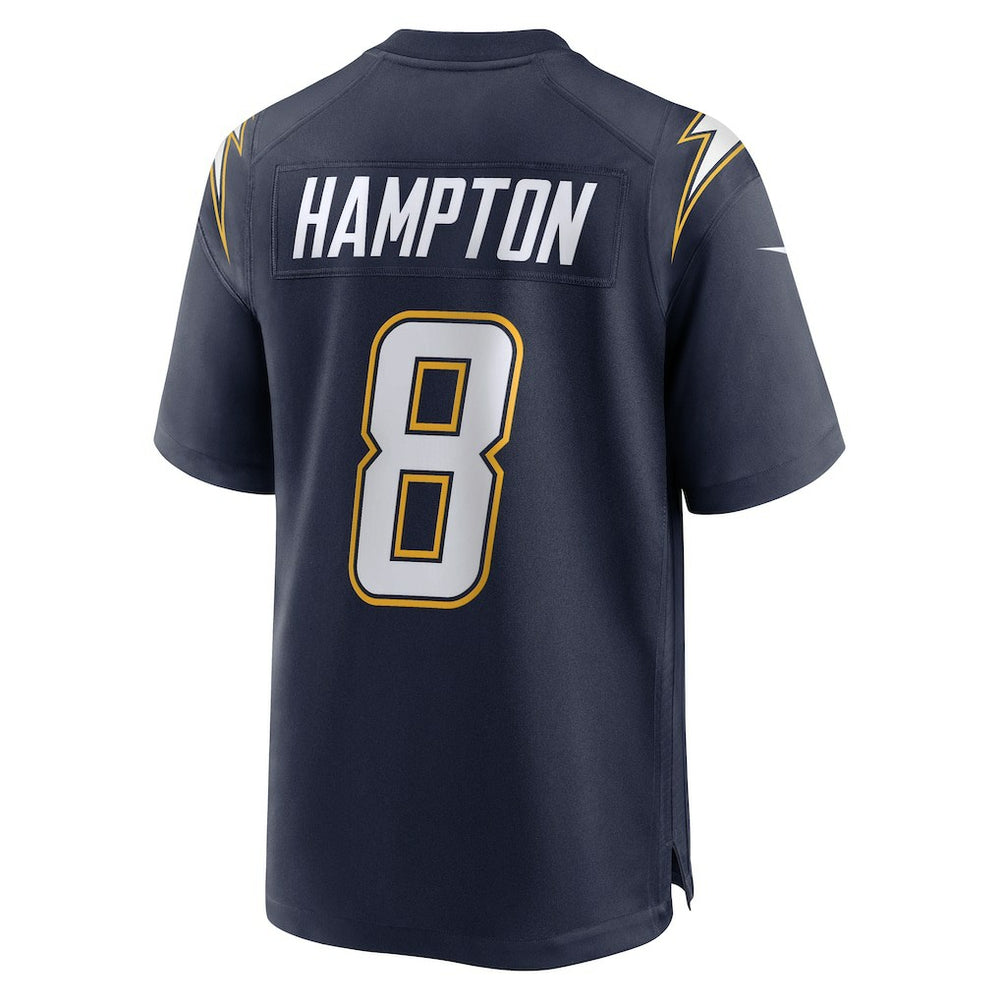 Omarion Hampton Los Angeles Chargers Alternate Super Chargers Game Player Jersey - Navy Jerseys