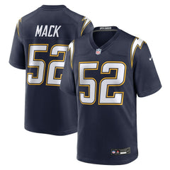 Khalil Mack Los Angeles Chargers Alternate Super Chargers Game Player Jersey - Navy Jerseys