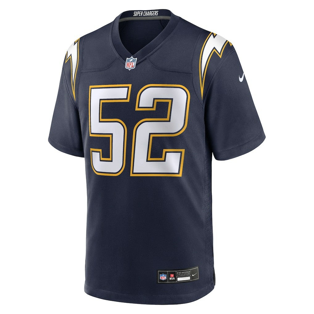 Khalil Mack Los Angeles Chargers Alternate Super Chargers Game Player Jersey - Navy Jerseys